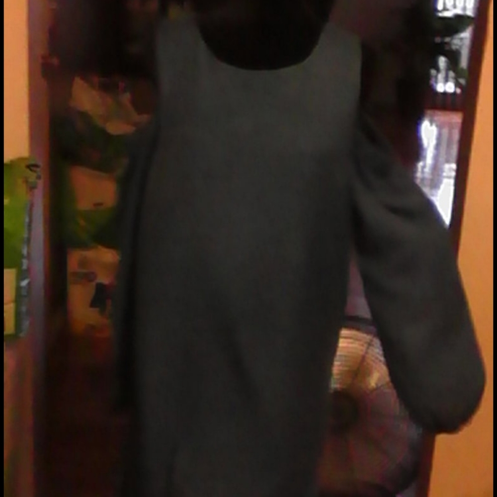 Cold shoulder denim dress - Picture 2 of 6